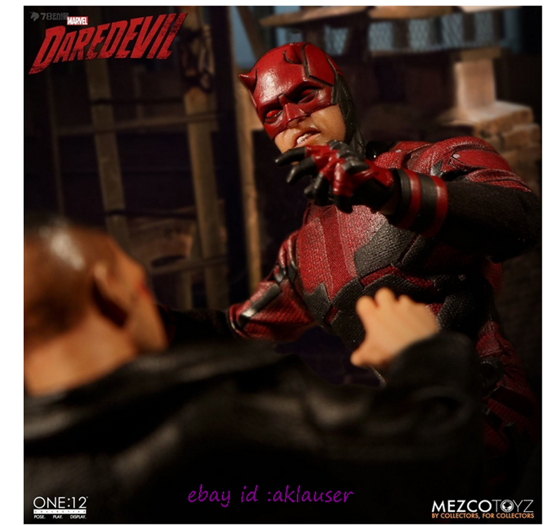 Mezco Toyz 1/12 Netflix Daredevil Action Figure Toy Model In Stock