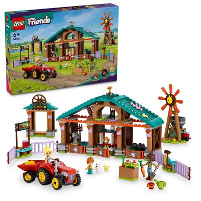 LEGO Friends 42617 Auffangstation für Farmtiere Bauernhof Tiere Traktor Neu OVP