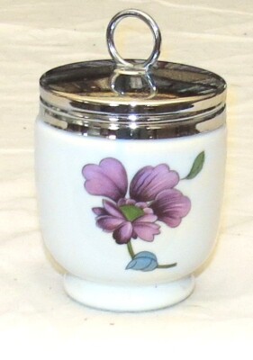 Royal Worcester Astley King Size (two-egg) Egg Coddler - Type 11 backstamp