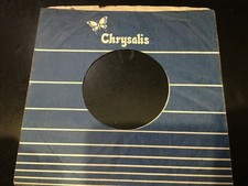 Chrysalis Record Company Sleeve - for 7" 45's  VG