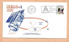 HEAO 1 ASTRONOMY OBSERVER LAUNCH AUG 12,1977 KSC  SPACE VOYAGE COVER  NASA