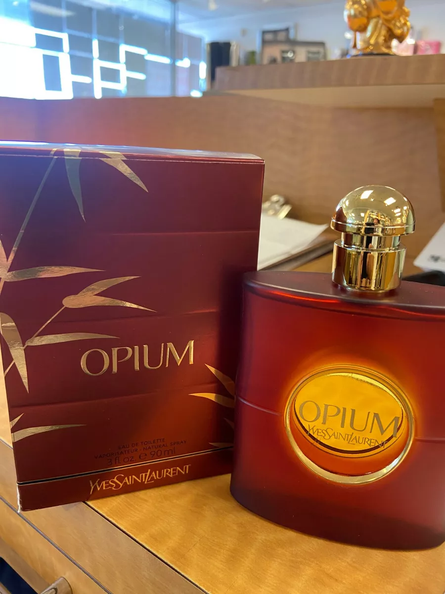 YvesSaintLaurent OPIUM EDT 90 ML 3.0 OZ SPRAY WOMEN NIB SEAL BOX