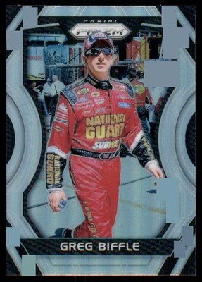 2018 Panini Nascar Prizm Racing Silver Greg Biffle #35