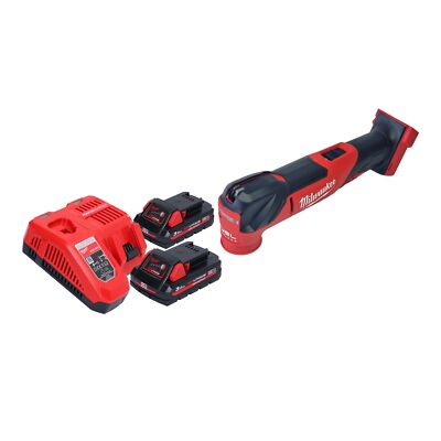 Milwaukee M18 FMT-302 Akku Multitool 18 V Brushless + 2x Akku 3,0 Ah + Ladegerät