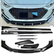 Front Bumper Lip Chin Spoiler Splitter Side Skirt Rear Rod For Hyundai Elantra Front Bumper Lip Chin Spoiler Splitter Side Skirt Rear Rod For Hyundai Elantra