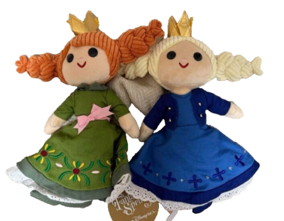 Japan Tokyo Disney Resort Plush Toy Set Elsa Anna Frozen Journey