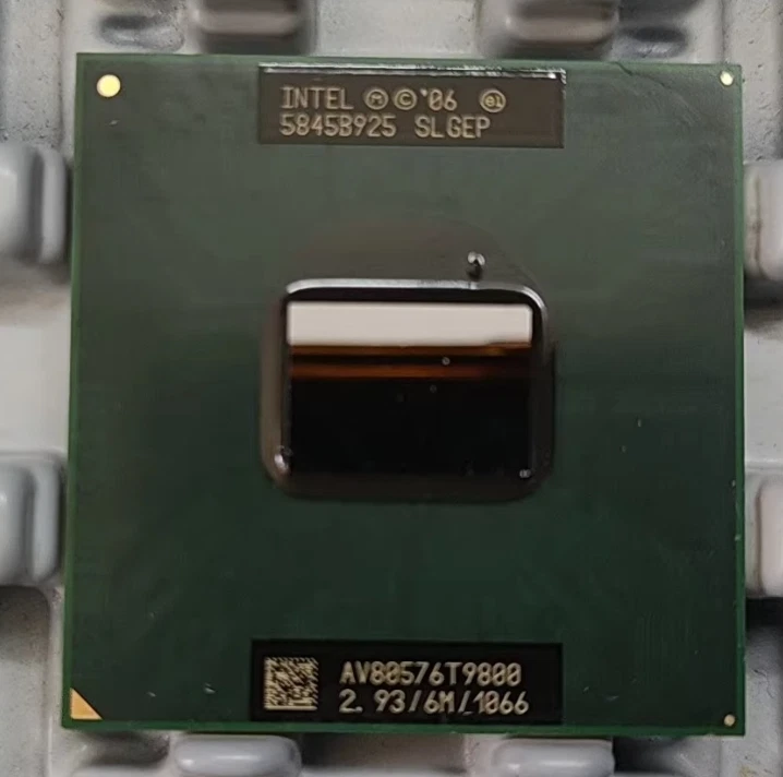 Intel Core 2 Duo T9800 CPU 2-Core 2.93GHz 6M 1066 Socket P SLGES Processor 35W - Image 3 of 4