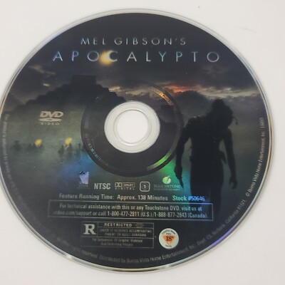 Mel Gibson's Apocalypto (DVD, 2007)