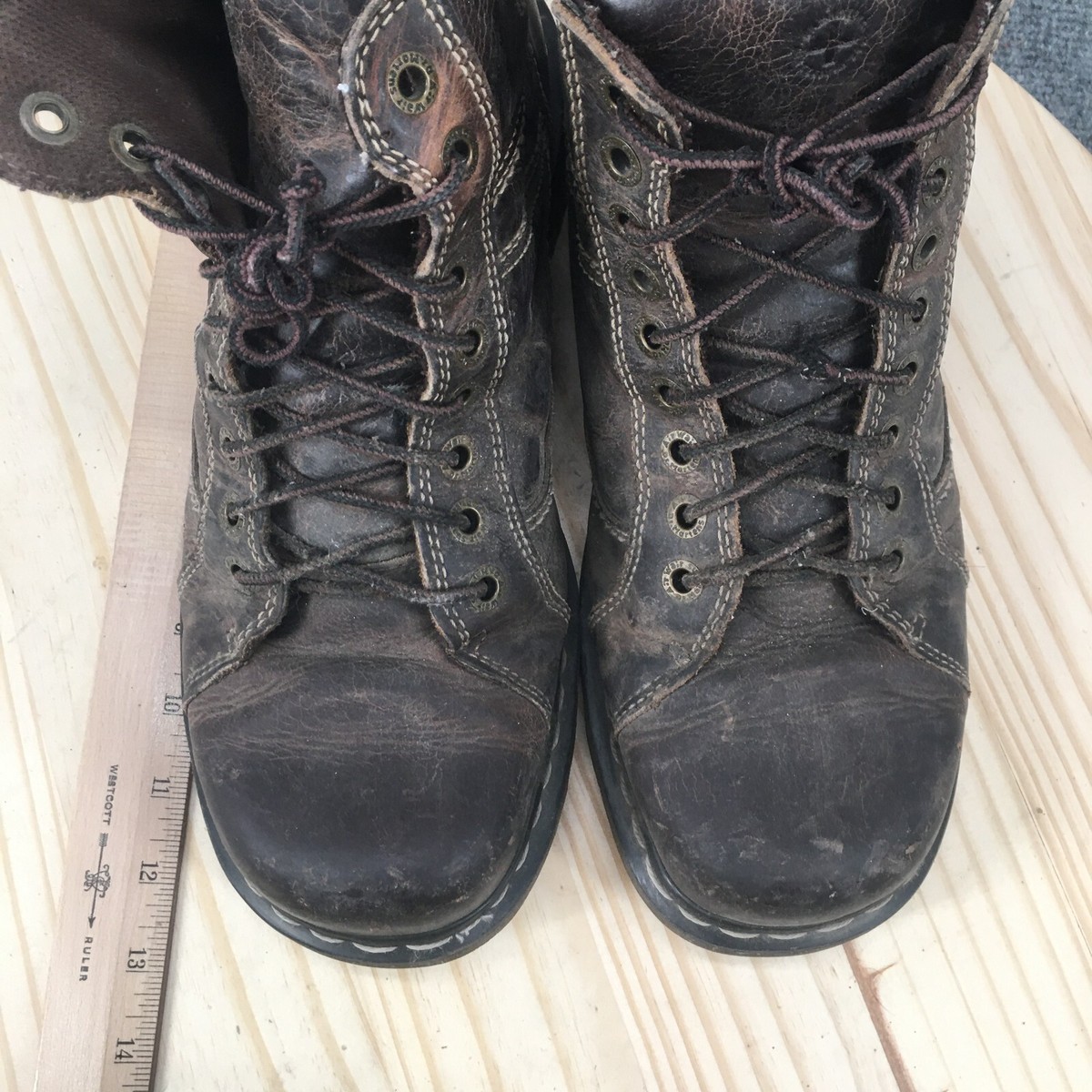 Dr. Martens Soren Moto Biker Black Stud Hiking Leather Ankle Boots Mens 9 Black Anistone Harness Orleans Leather Biker Boots in Black | Dr  main image 3