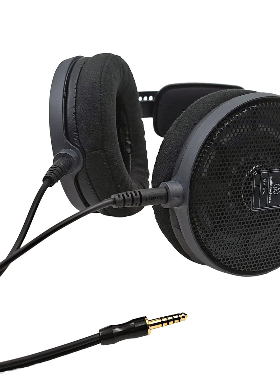 5ft/6ft OCC 4.4mm balanced Audio Cable For Audio-Technica ATH-R70x