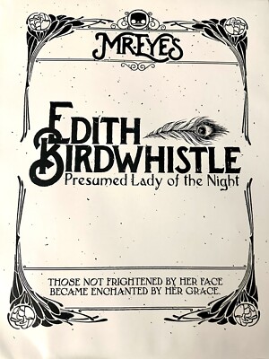 Terrible Odd Edith Birdwhistle 11x14 LE 200 Signed-EXCLUSIVE Gideons Artist