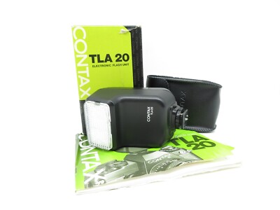 Contax TLA 20 Electronic Flash Blitz Blitzgerät in OVP + 1 Jahr Gewährl.
