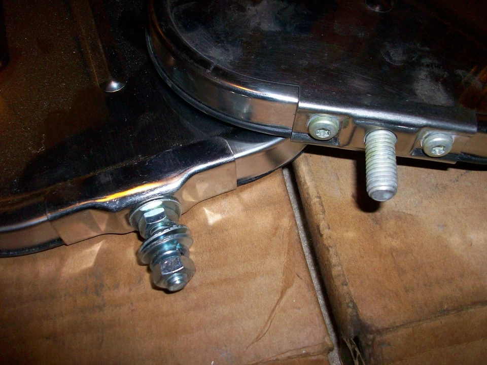 2 NOS 16x7" West Coast Med Duty/Semi Truck Chrome Mirrors HR-44 Grote 16093 NICE - Image 3 of 4