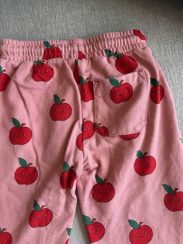 $44 EUC Mini Boden Sweatpants Terry pants joggers 7y apple pink girls - Picture 8 of 12