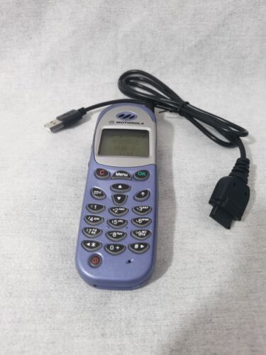 Muy Nuevo Teléfono Móvil Motorola V2188 Púrpura Desbloqueado 2G GMS 100% Funcionando - Imagen 1 de 14
