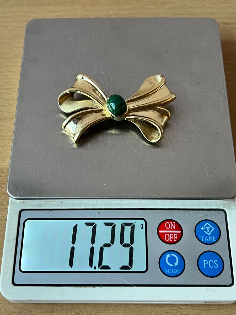 KAI YIN LO KYLO GILDED 925 STERLING SILVER MALACHITE LARGE KAI YIN LO KYLO GILDED 925 STERLING SILVER MALACHITE LARGE