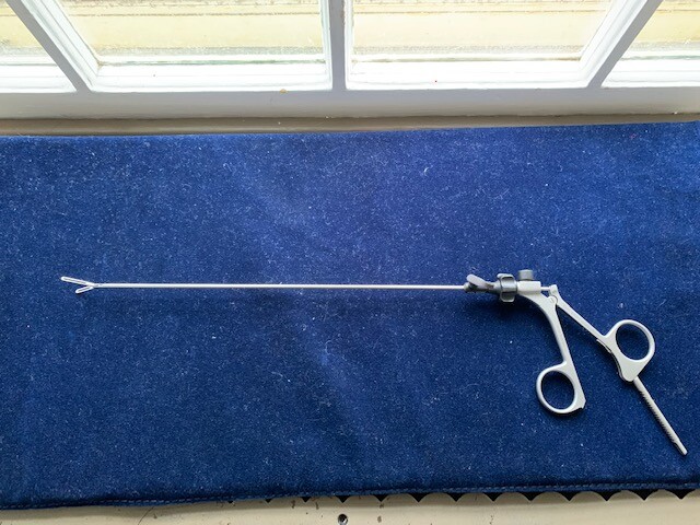 30340C Karl Storz 3mm x 31cm mini lap Dorsey bowel grasper