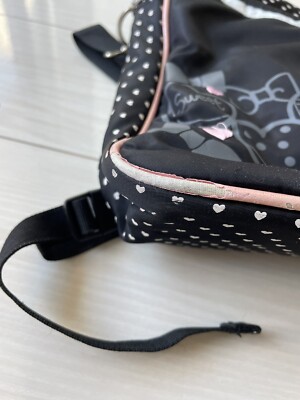 Mezzo Piano 3-way Backpack Shoulder Bag Tote Girls Teens Heart