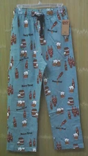 Lazy One Unisex PJ/Sleep Pants - Small - Beery Tired - New w/ Tags