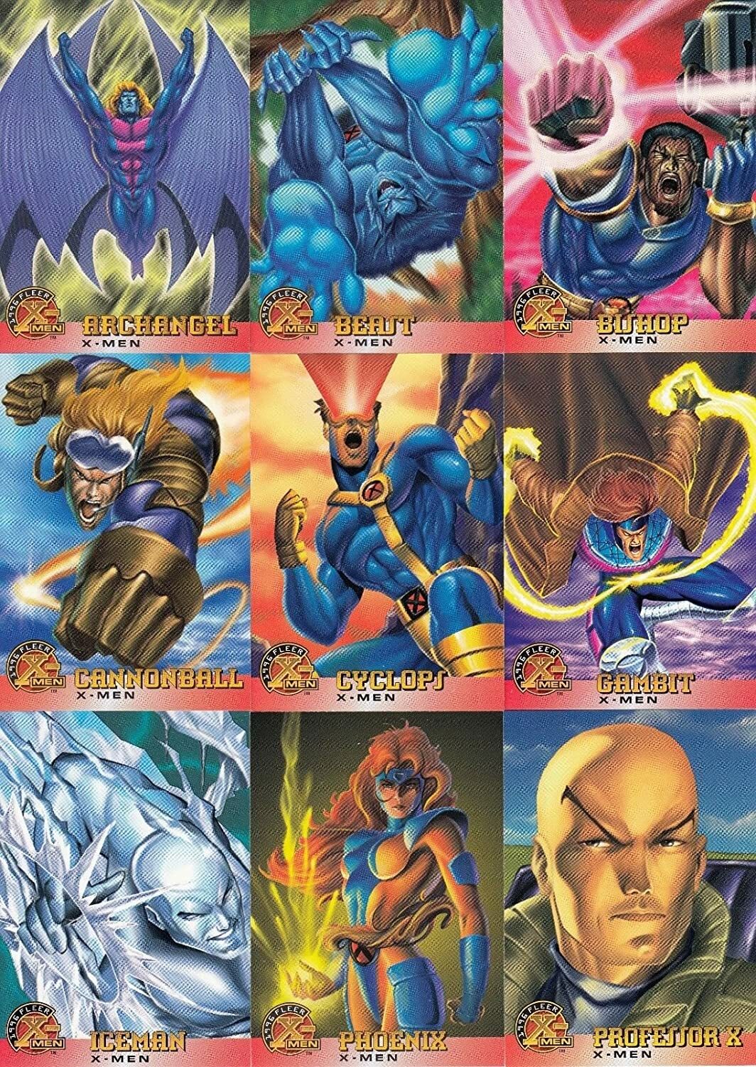 Marvel X-Men (1996, Fleer) Walmart Base Card You Pick Finish Your Set