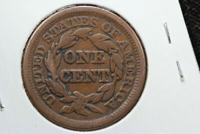 1847 Braided Hair Large Cent 1P13 | eBay