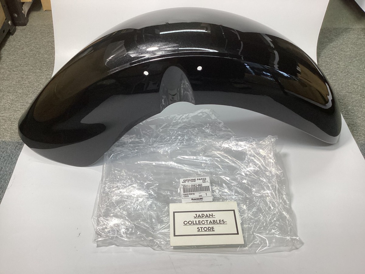 KAMOME 出品 Kawasaki GENUINE OEM Black Front Fender New 35004-0062-660 | eBay
