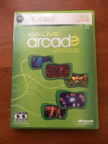 Xbox Live Arcade Compilation Disc cover or packaging material