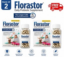 Florastor Daily Probiotic Supplement 100 Caps...
