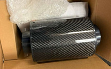 Racing Air Filter Box Carbon Fiber Cold Feed Induction Air Intake Kit Universal