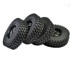 1.9in Wheel Rim Tires Tyres For Axial SCX10 TAMIYA CC01 RC4WD D90 1/10 RC Car