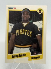 1990 Fleer Bobby Bonilla #462 Pittsburgh Pirates