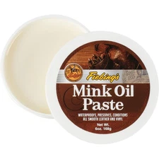 Fiebing'S Mink Oil For Leather Boots 6 Oz Cleaner & Conditioner Waterproof Prese