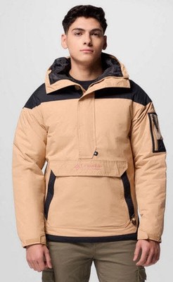 Columbia Challenger II Insulated Pullover Herren Kapuzenpullover Beige