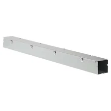Wiegmann Hs443nk Straight Section Wireway, 1 Rating, Steel, Powder Coated