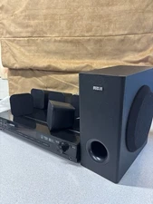 RCA RT2906 Digital Sound Processor Bundle Receiver, Speakers, Subwoofer No Remot