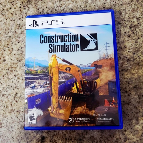 Construction Simulator (Sony PlayStation 5, PS5) Complete Game Tested Video Game