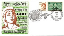 1987 Nashville TN NASHPEX Tribute to the GIRL Scouts of America - D2504