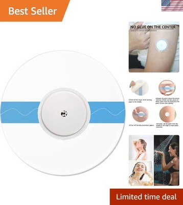 Easy Use 55 Pack Waterproof Sensor Covers for Libre 2/3/Plus - Secure & Durable