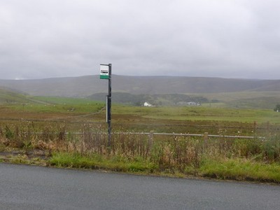 Photo A2 Bus stop for Alston Forest-in-Teesdale  c2017