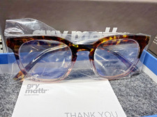Gry Mattr READERS Tortise Shell BRILLANT Blue Light Blocking Eyewear 0.00
