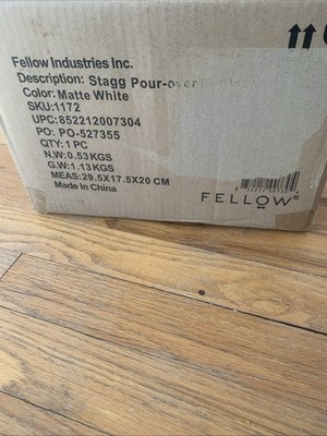 FELLOW STAGG(New) Pour-over  Stovetop Kettle Matte White