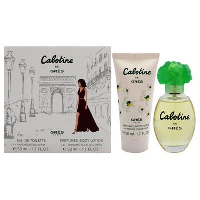 Cabotine by Parfums Gres for Women - 2 Pc Gift Set 1.7oz EDT Spray, 1.7oz Bod...