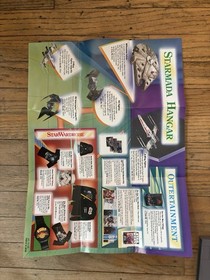 Star Wars NES Nintendo CIB Complete in Box w Rare Poster Catalog Manual JVC 1991