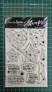 Hunkydory For The Love Of Stamps Starry Skies Stamp Set For Card Making