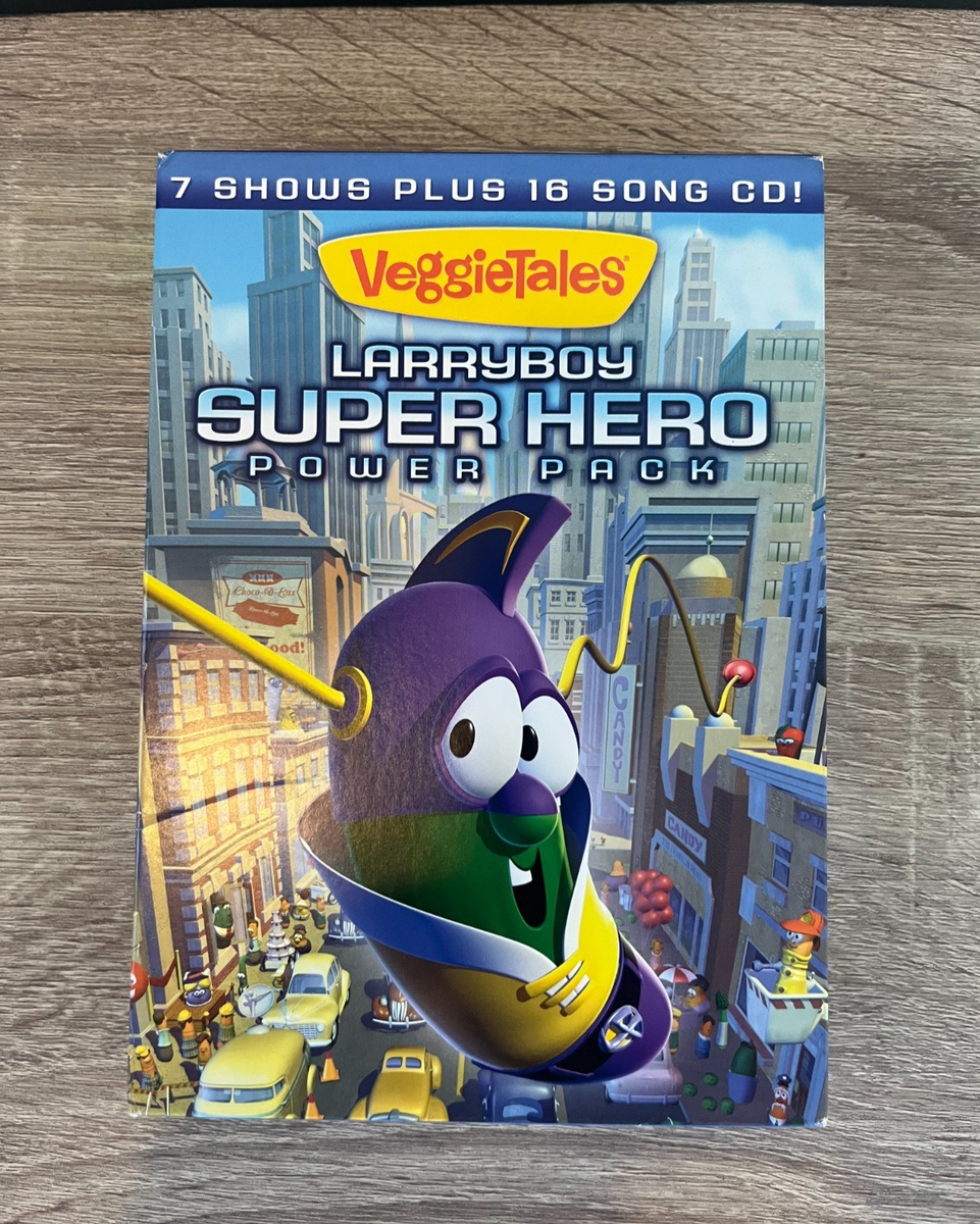 VeggieTales: Larryboy Super Hero Power Pack (DVD, 2012) Big Idea 2