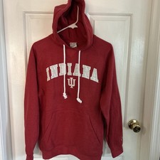 Champion IU Indiana University NCAA Hoodie Small Mice NWOT