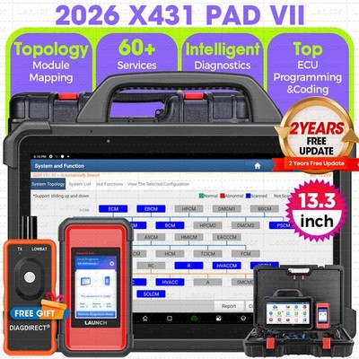 2026 LAUNCH X431 PAD VII ELITE PAD 7 PRO Diagnostic Scan Key Programming Coding