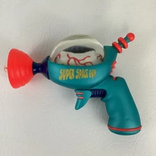 Super Space Gun Pulsating Eyeball Blaster Light Sound Trendmasters Vintage 1998