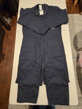 Dickies Long Sleeve Deluxe Coveralls, Mechanic/work. Size Large Tall, Blue, New