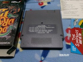 #875 Double Dragon III: Sacred Stones NES Nintendo CIB - No Poster - TESTED